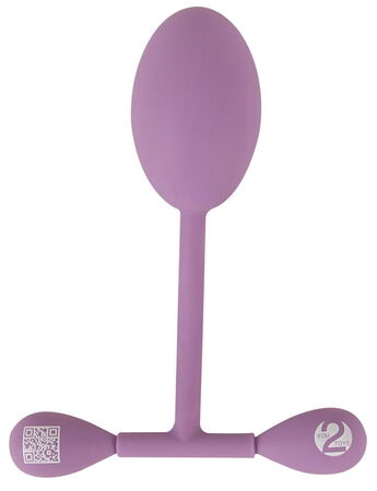 Сиреневый тренажер мыщц тазового дна Vaginal Trainer